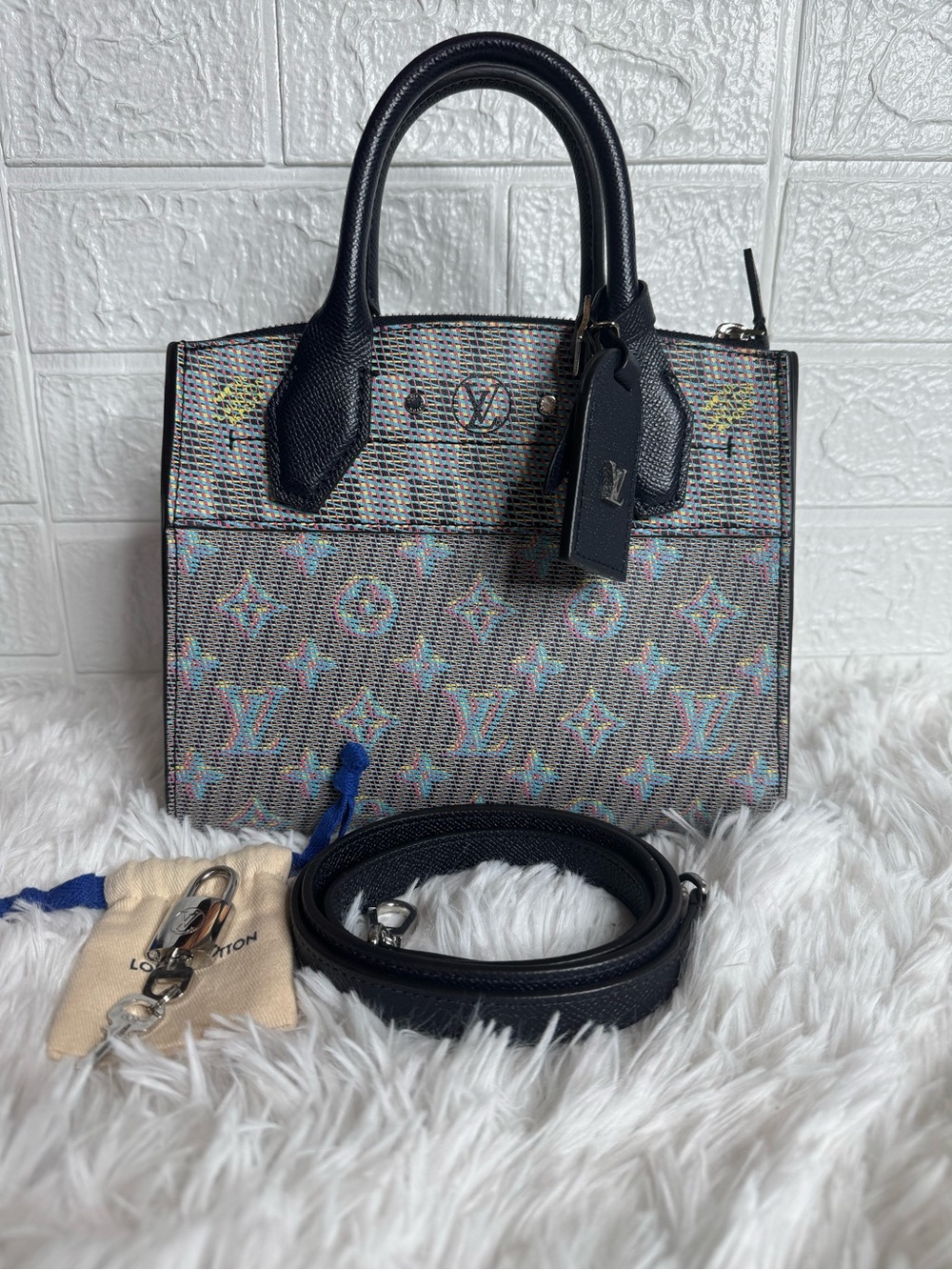 Louis Vuitton City Steamer Pop Mini Blue